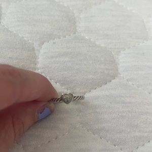 David Yurman heart ring